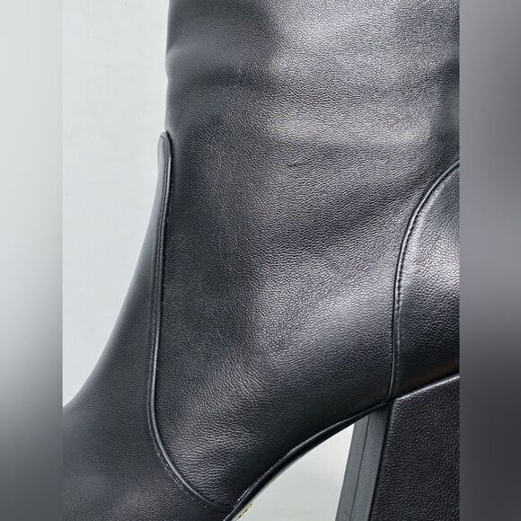 Stuart Weitzman Block Heel Mid Calf Boot size 6 - Picture 11 of 14
